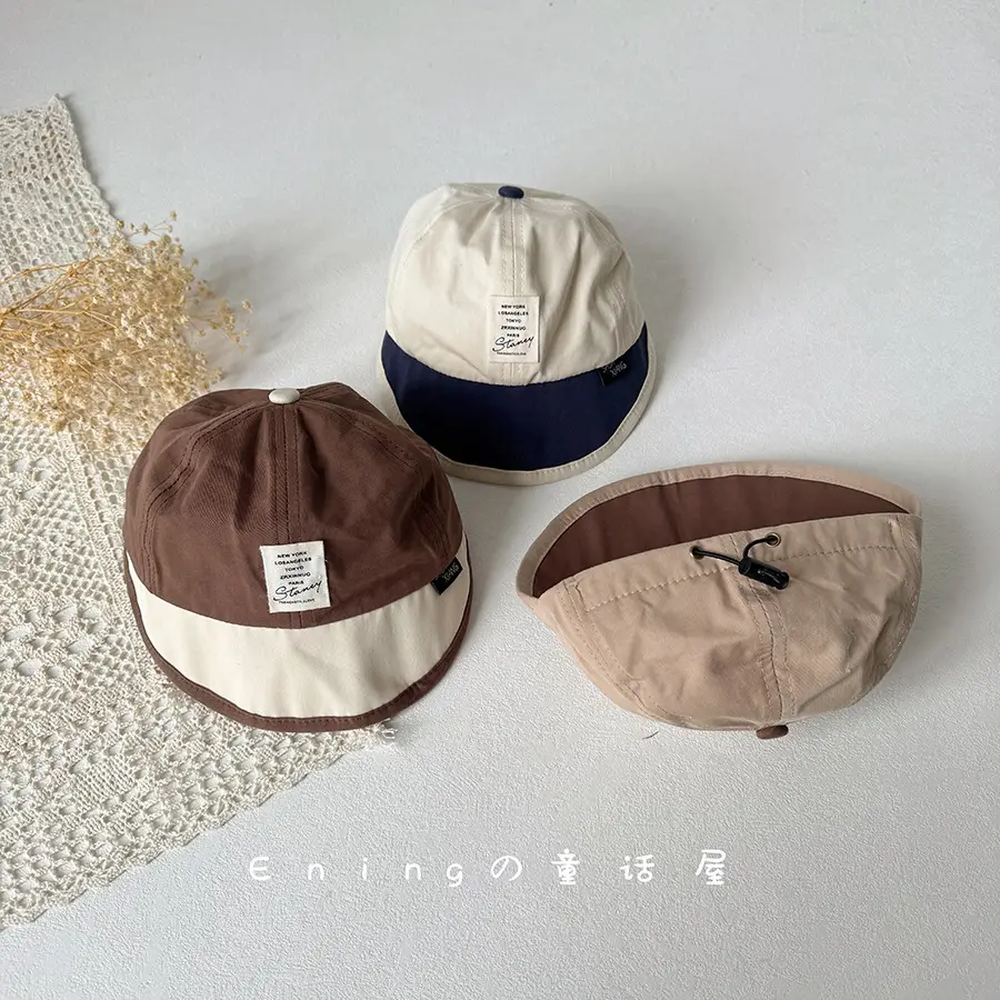 Green Beanie Cap for Baby Women Spring Sunscreen Hat - Image 9