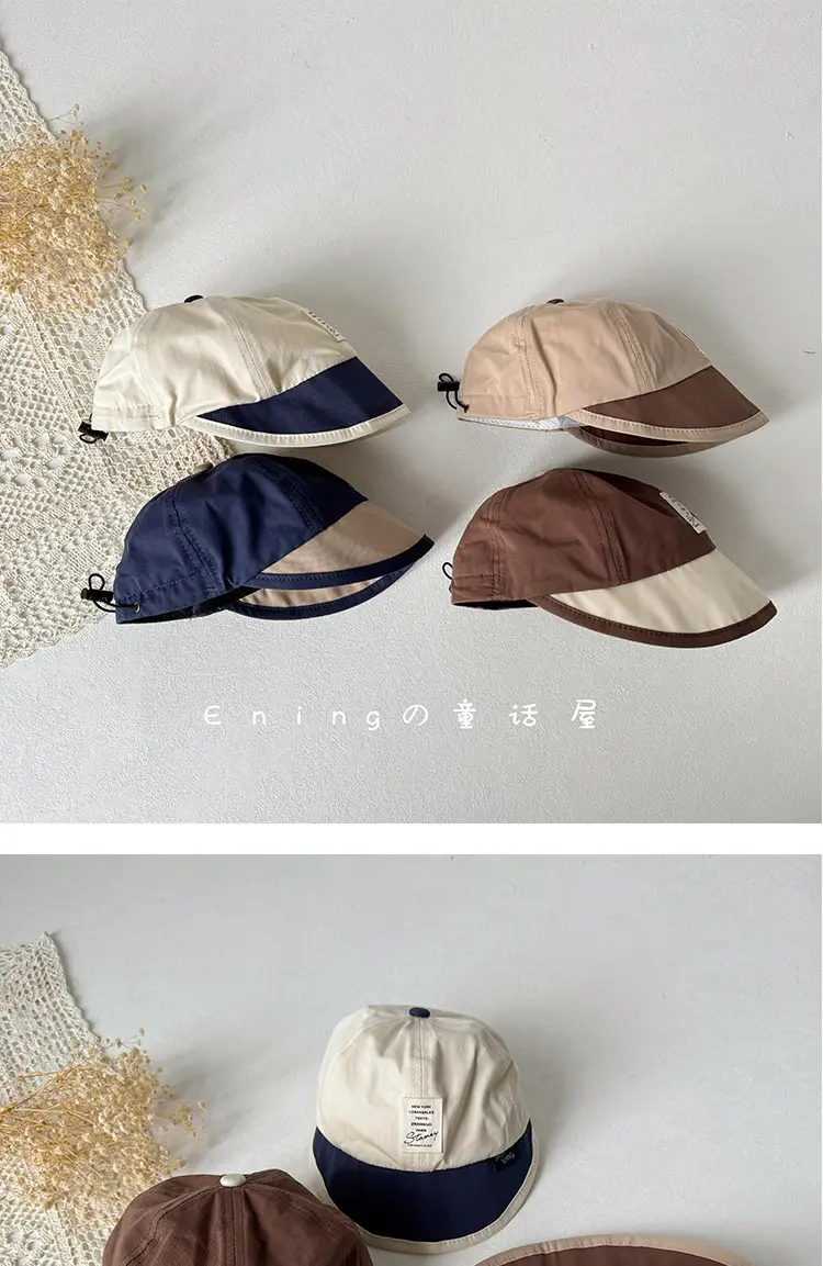 Green Beanie Cap for Baby Women Spring Sunscreen Hat — feature 5
