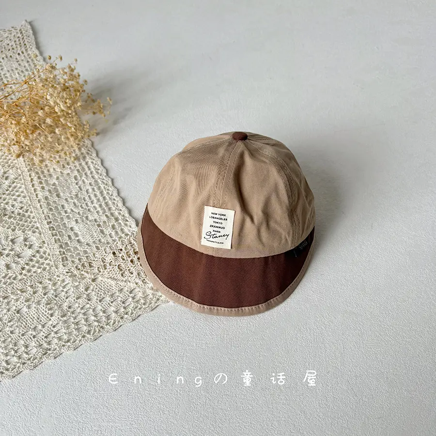 Green Beanie Cap for Baby Women Spring Sunscreen Hat - Image 3