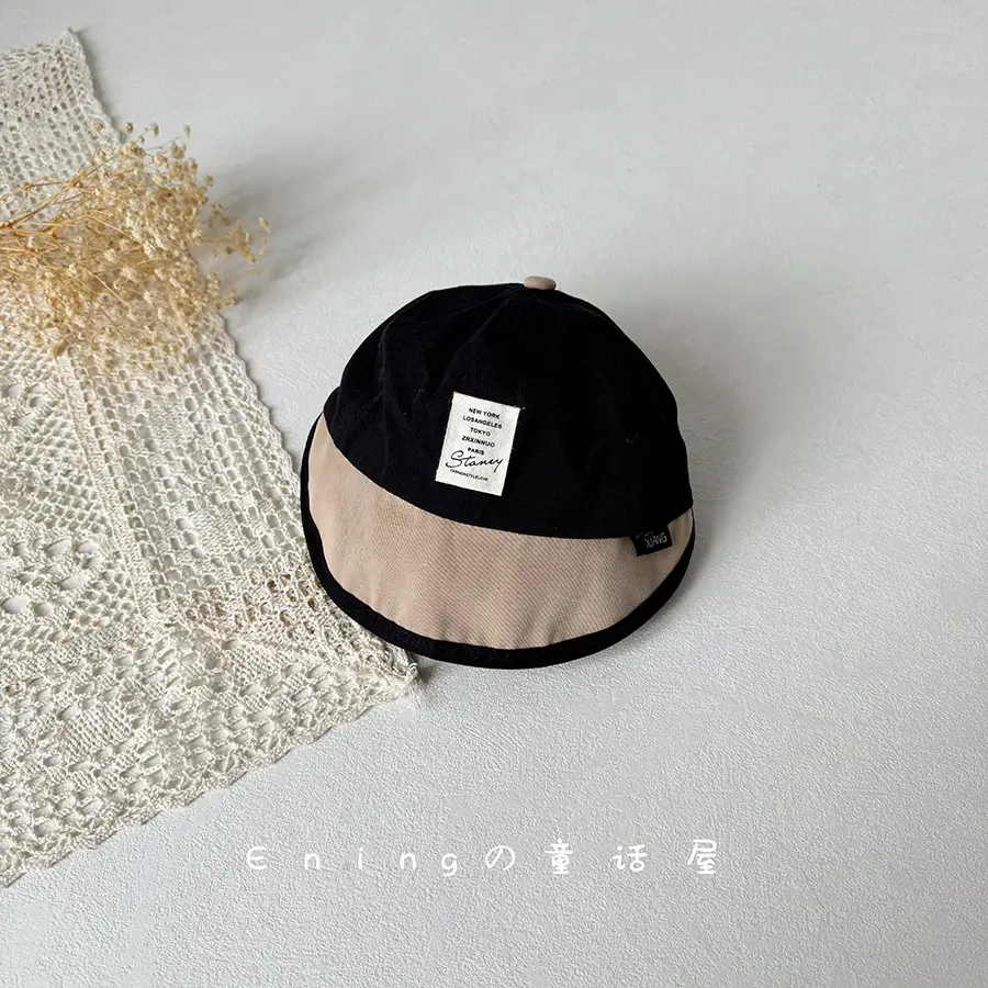 Green Beanie Cap for Baby Women Spring Sunscreen Hat - Image 5