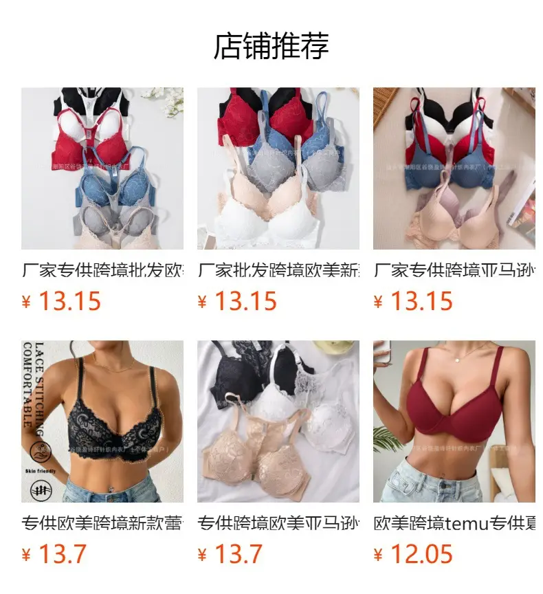 Lace Gathered Bra for Women European American — feature 1
