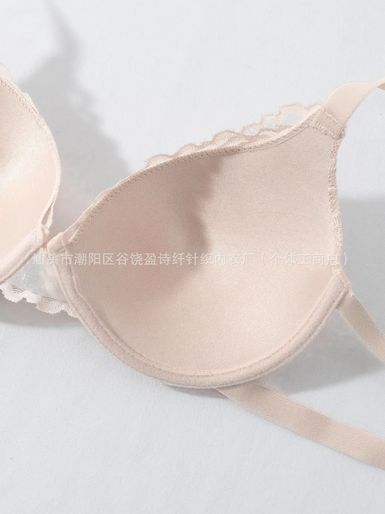 Lace Gathered Bra for Women European American — feature 12