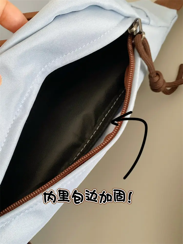 Korean Letter Crossbody Bag Women White Large Capacity — feature 16