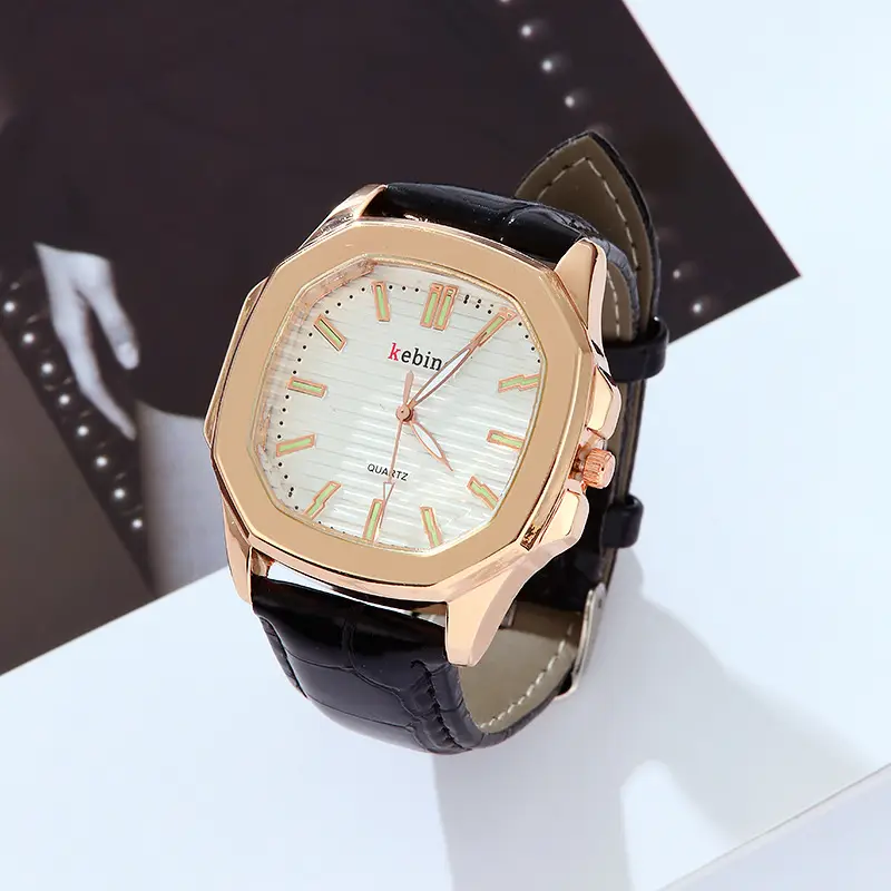Men's Square Quartz Watch Luminous Waterproof Business Wristwatch — feature 5