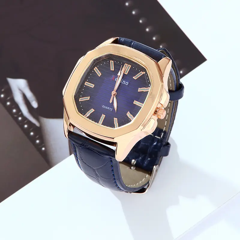 Men's Square Quartz Watch Luminous Waterproof Business Wristwatch — feature 6