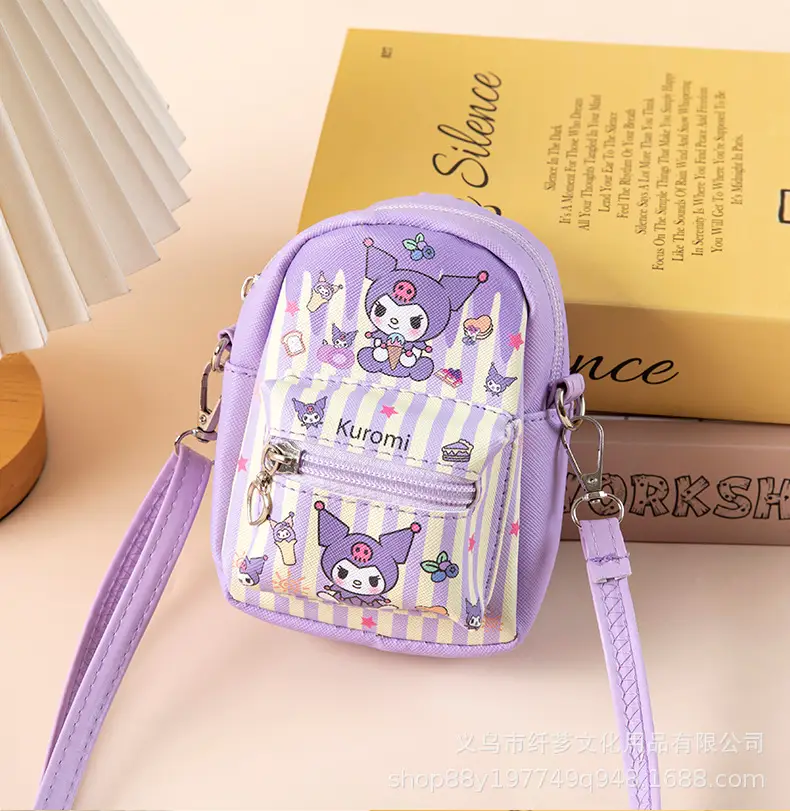 Cute Zipper Purse for Girls Women Shoulder Crossbody Carry-On — feature 12
