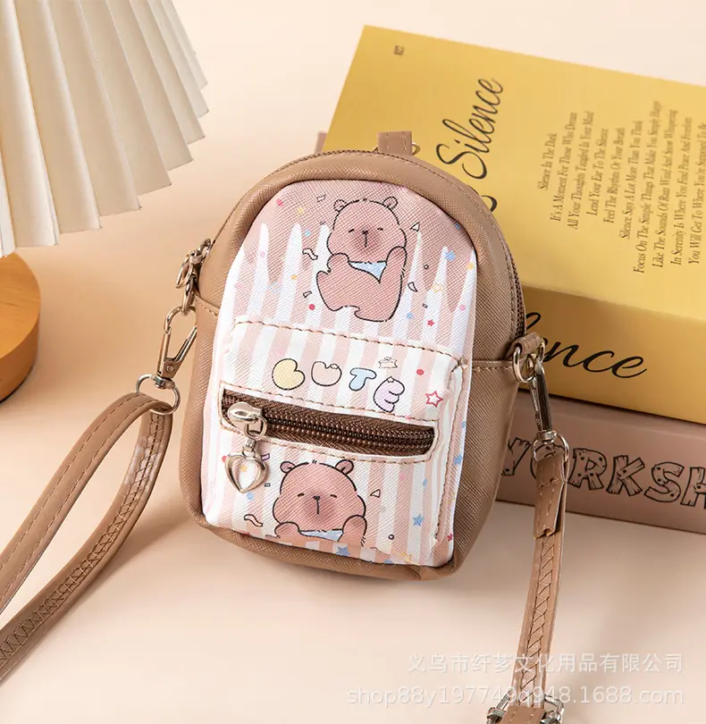 Cute Zipper Purse for Girls Women Shoulder Crossbody Carry-On — feature 14