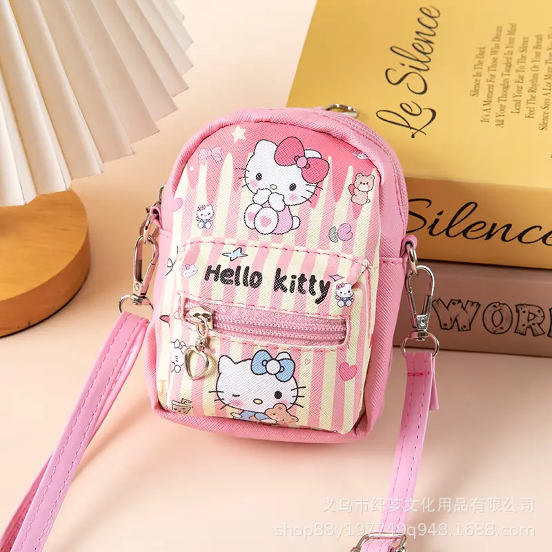 Cute Zipper Purse for Girls Women Shoulder Crossbody Carry-On - Image 2