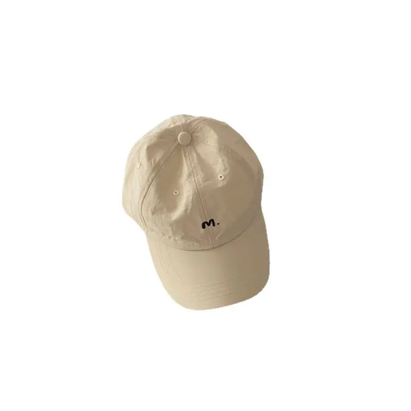 Children's Cap Summer Light Green Letter Embroidery - Image 12