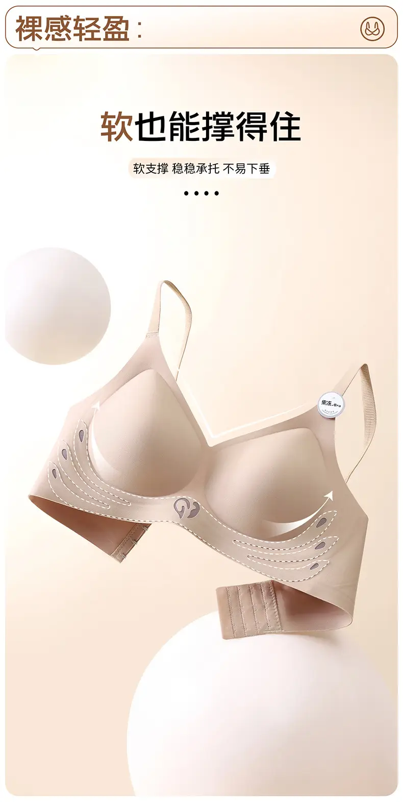 Jelly Push-Up Underwear for Women with Anti-Sagging & Anti-Slip Design — feature 4