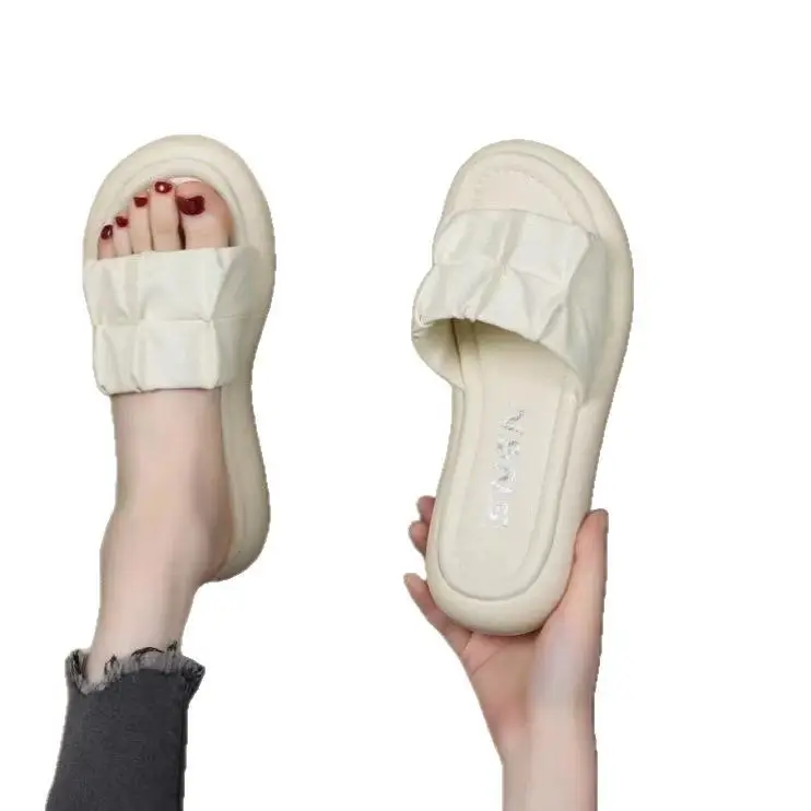 Women's White Roman Sandals 2025 Summer Lightweight