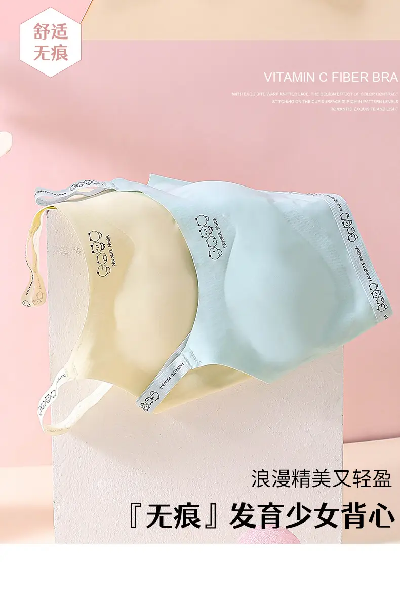 Developmental Girl Bra Light Blue Underwear Junior High Girls — feature 20