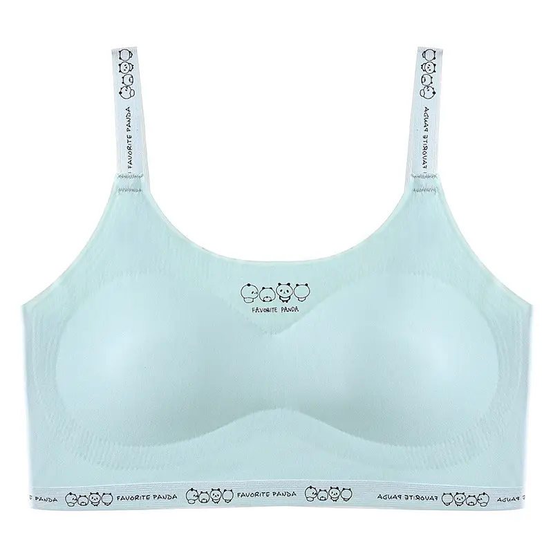 Developmental Girl Bra Light Blue Underwear Junior High Girls - Image 2