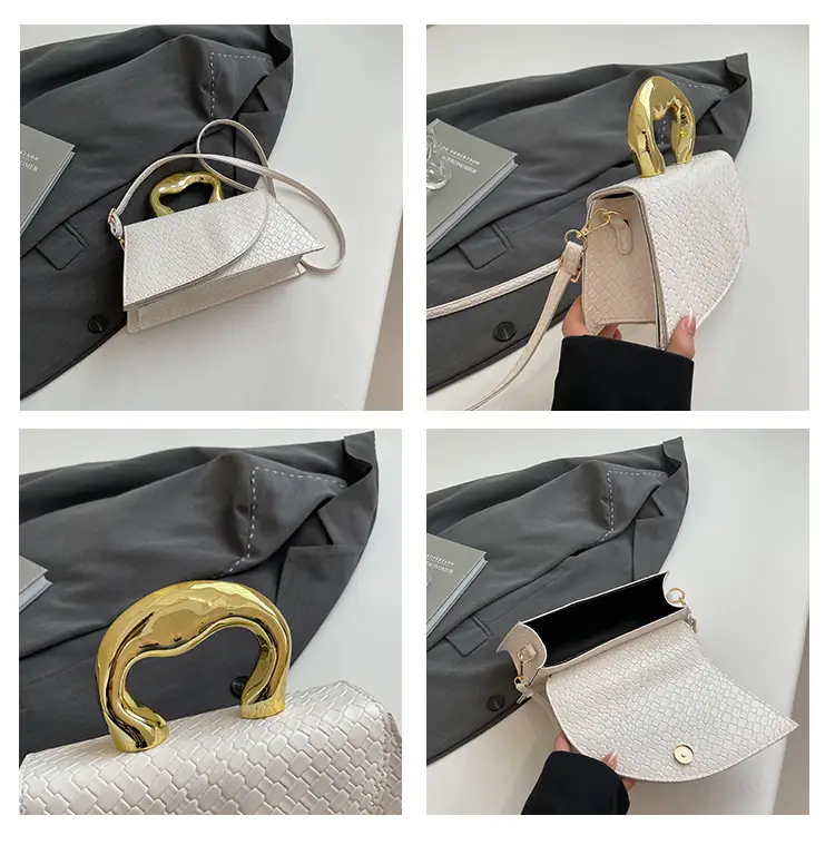 Irregular Woven Shoulder Bag 2024 Western Style — feature 10