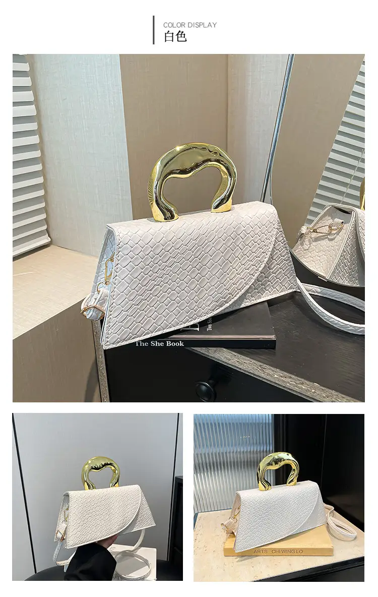 Irregular Woven Shoulder Bag 2024 Western Style — feature 24