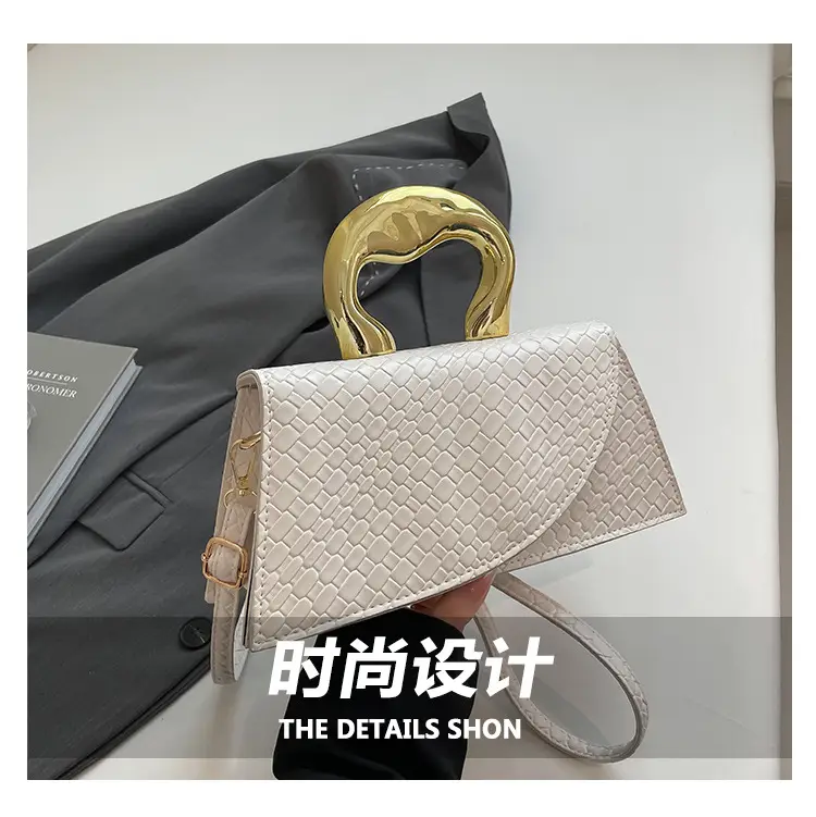 Irregular Woven Shoulder Bag 2024 Western Style — feature 4