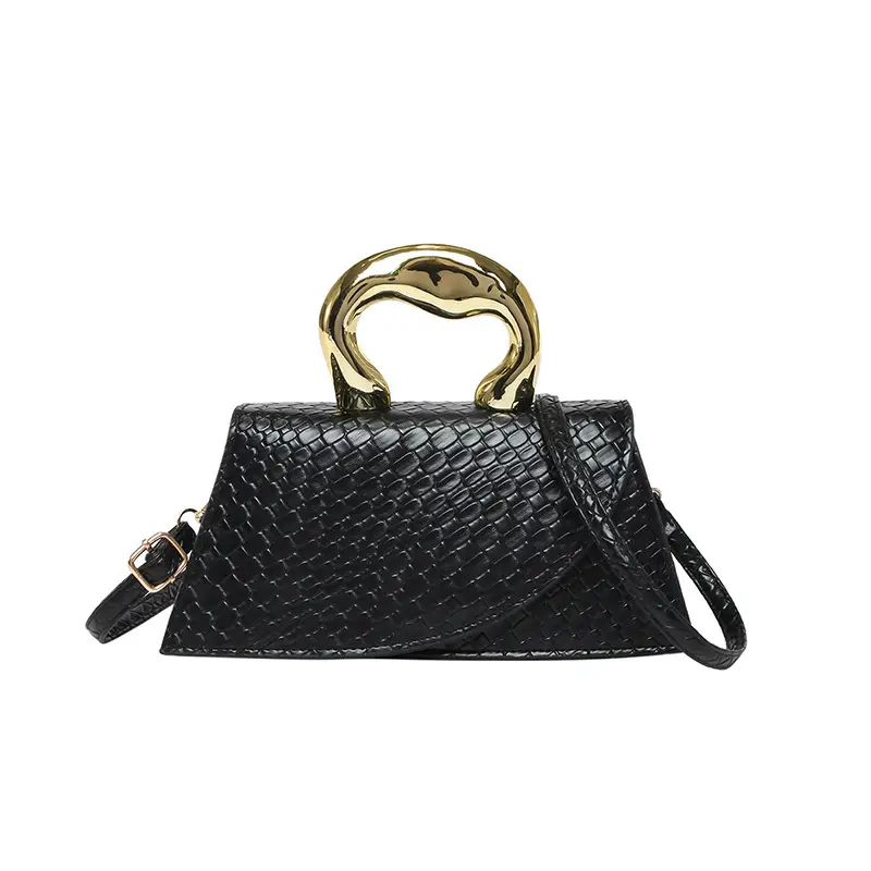Irregular Woven Shoulder Bag 2024 Western Style