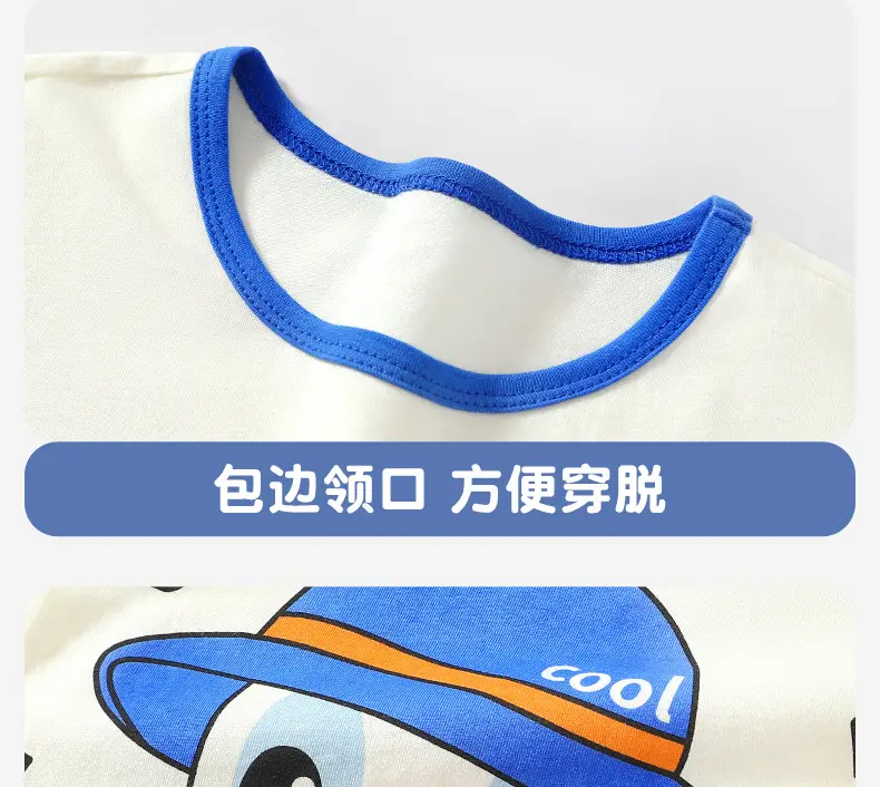 Baby Cartoon Top Cotton Summer Wear for Girls Boys — feature 18