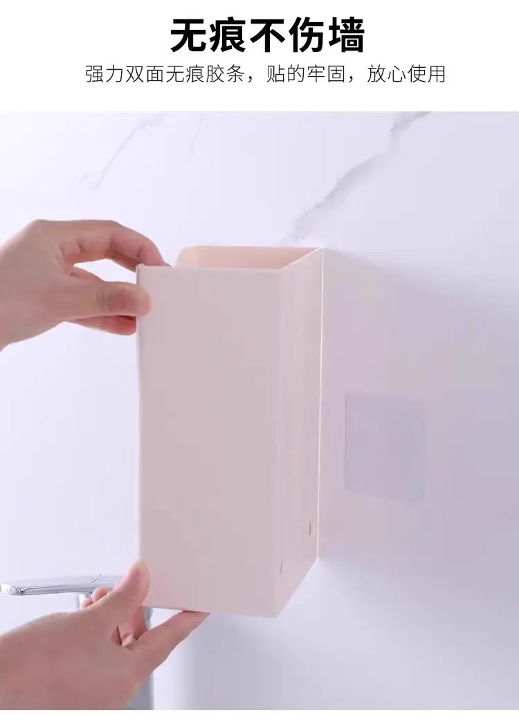 Wall-Mounted Toilet Paper Holder White 2-Pack — feature 10