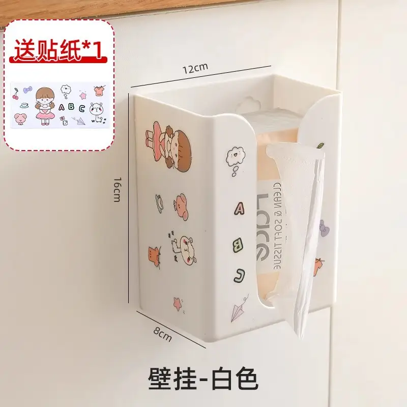 Wall-Mounted Toilet Paper Holder White 2-Pack - Image 12
