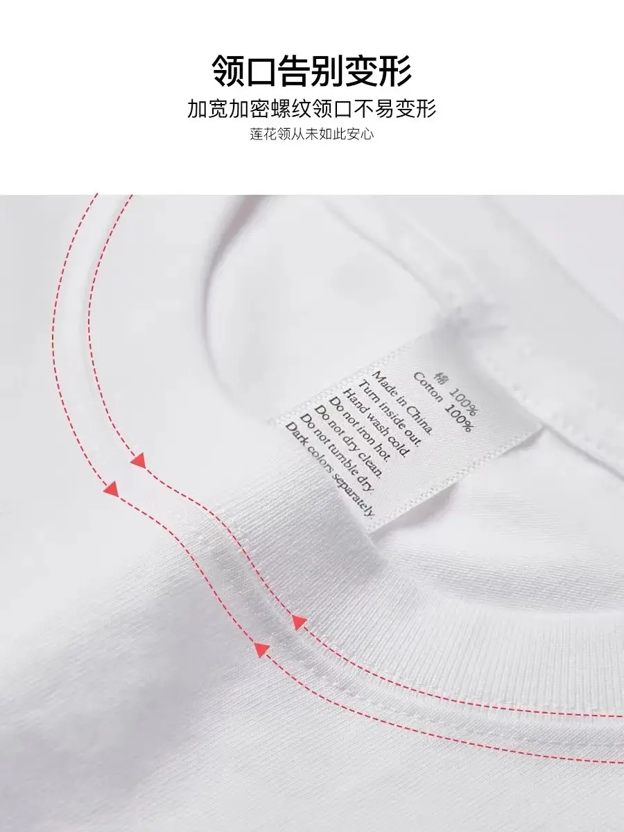 chubby girl Cotton Design Short-sleeved T-shirt Women's 2025 New Summer American Style High Street Half-sleeved Loose Chic Top — feature 5