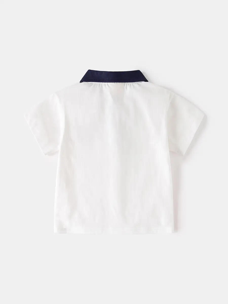 Boys Navy Polo Shirt 2025 Summer New Arrival - Image 5