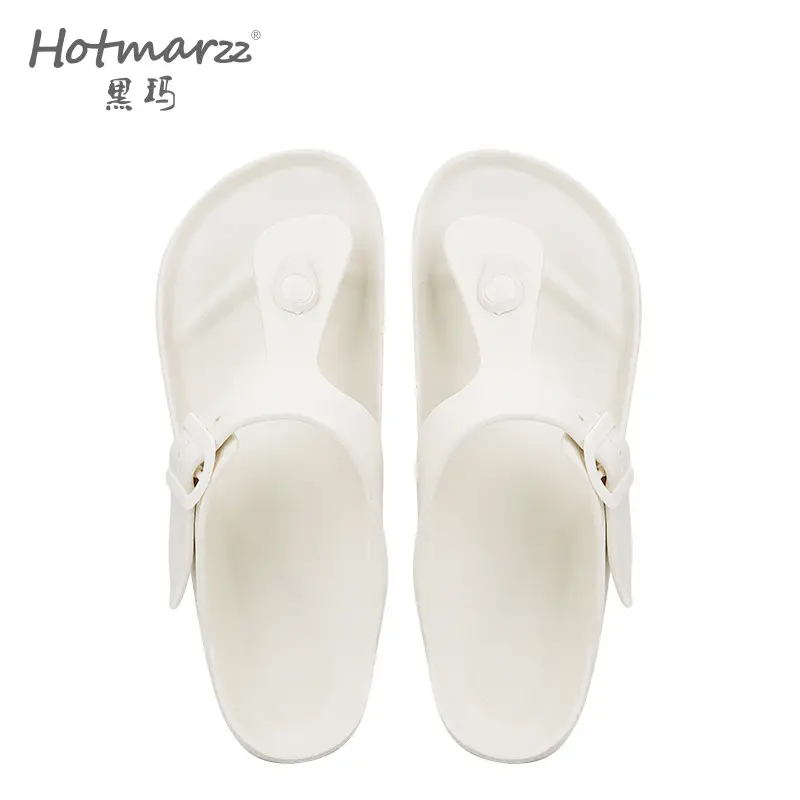 hotmarzz Heima New Slippers Wear-resistant Single Buckle Eva Sandals for Couple Summer Outdoor Indoor Arch Sandals - Image 7