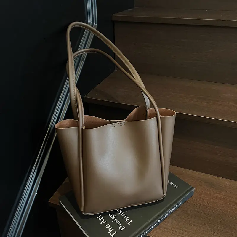 Brown Women's High-End Shoulder Crossbody Bag - Image 7
