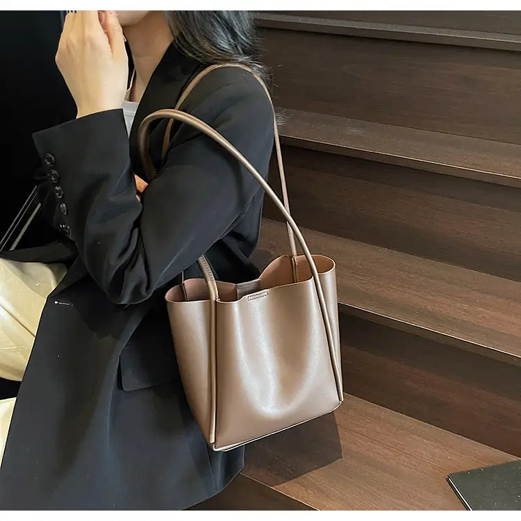 Brown Women's High-End Shoulder Crossbody Bag — feature 16