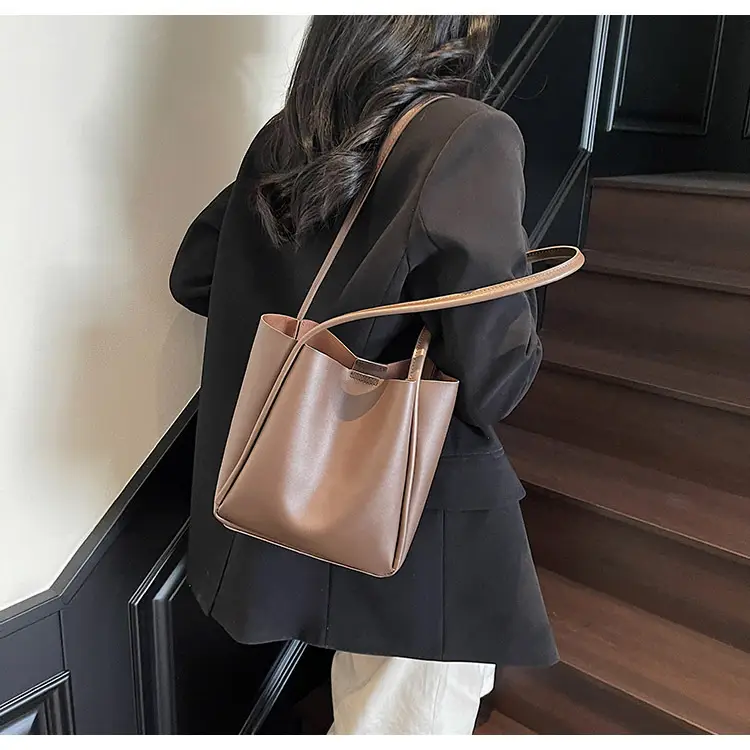 Brown Women's High-End Shoulder Crossbody Bag — feature 17