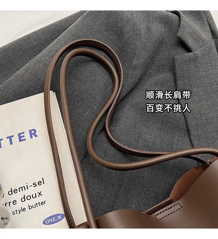 Brown Women's High-End Shoulder Crossbody Bag — feature 3