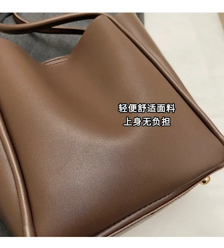 Brown Women's High-End Shoulder Crossbody Bag — feature 4