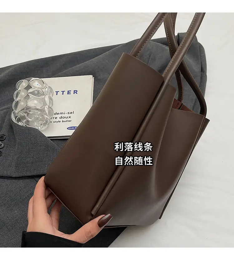 Brown Women's High-End Shoulder Crossbody Bag — feature 6