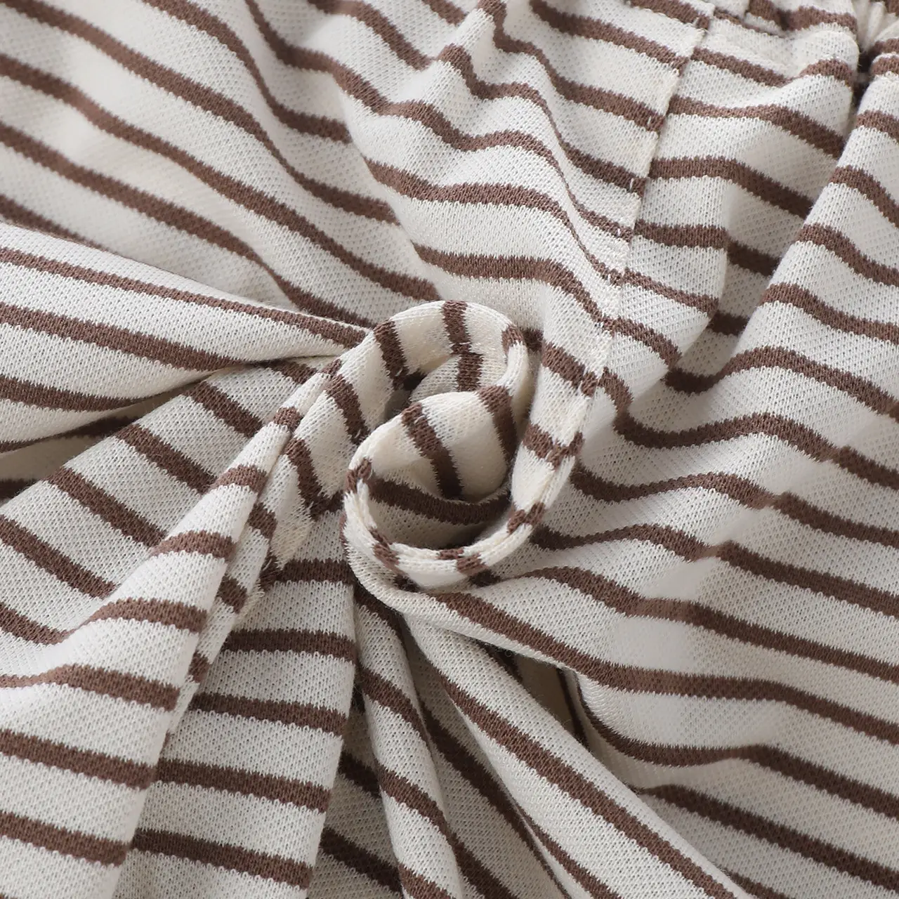 Children's Striped Wide Leg Pants 2025 Summer Cotton - Image 4