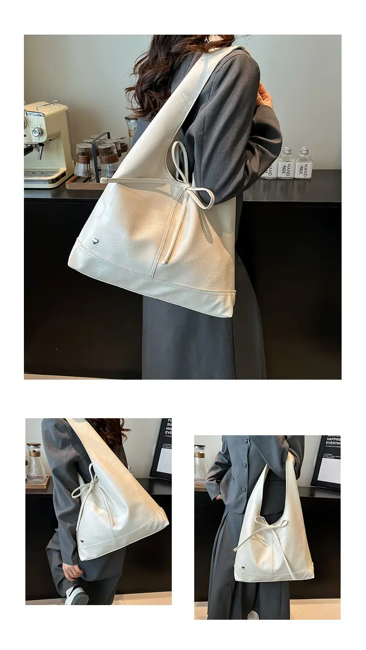 Light Blue Lazy Wind Women's Shoulder Tote Bag — feature 8