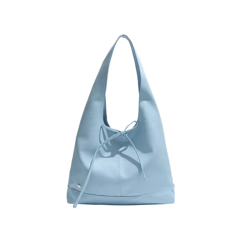 Light Blue Lazy Wind Women's Shoulder Tote Bag - Image 3