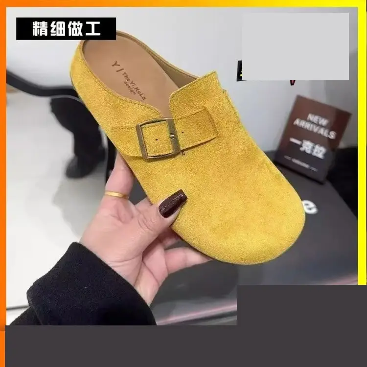 Vintage Buccan Slip-on Mules Women Brown 2025 - Image 2