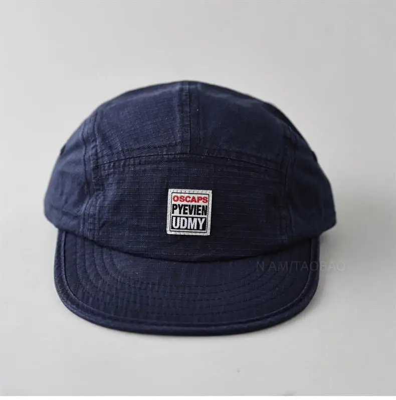 Men's Grey Duck Tongue Cap with Label — feature 6