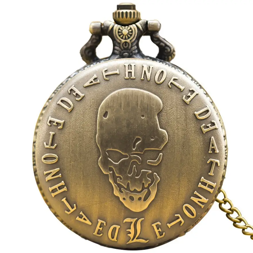Death Note Skull Watch with Chain Strap - Image 3