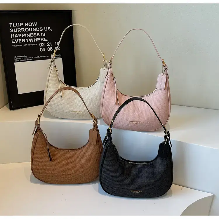 Retro Western Underarm Bag Women's Pink 2025 — feature 14