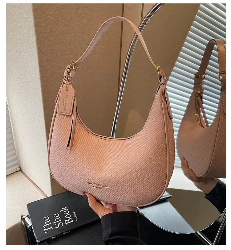 Retro Western Underarm Bag Women's Pink 2025 — feature 2