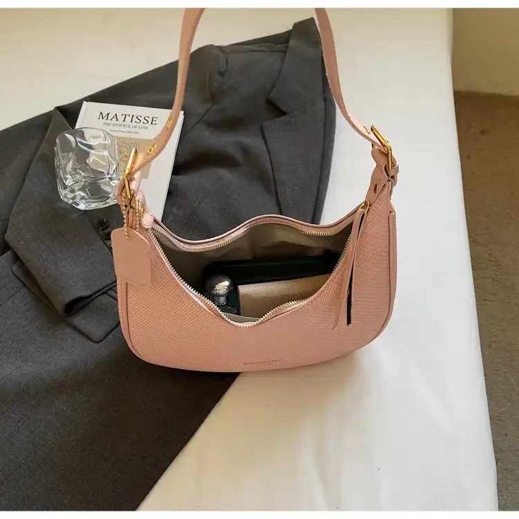 Retro Western Underarm Bag Women's Pink 2025 — feature 27