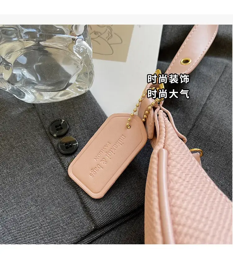 Retro Western Underarm Bag Women's Pink 2025 — feature 7