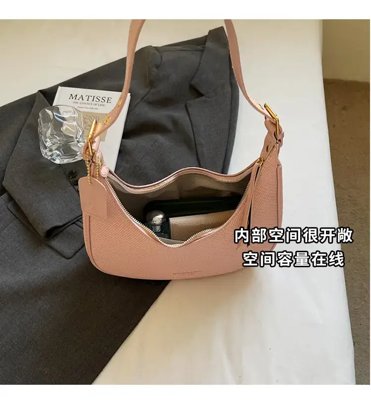 Retro Western Underarm Bag Women's Pink 2025 — feature 8