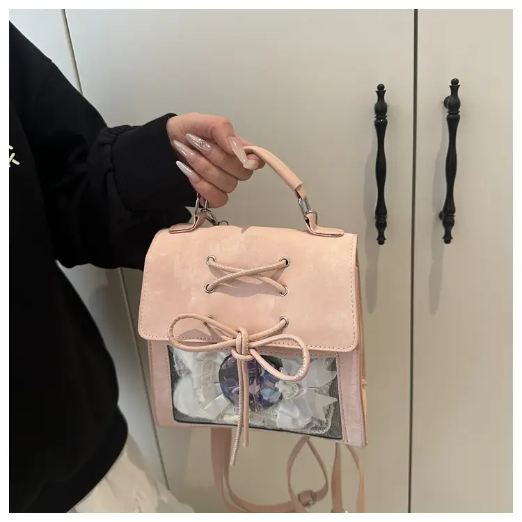 New Japanese Style Cream Pain Bag for Women — feature 16