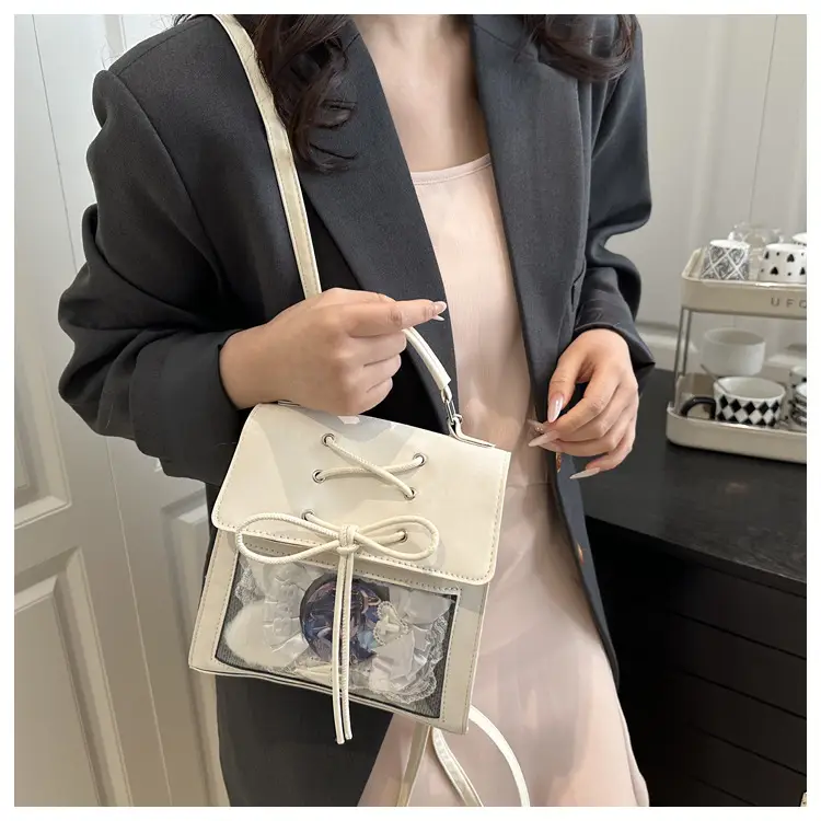New Japanese Style Cream Pain Bag for Women — feature 19