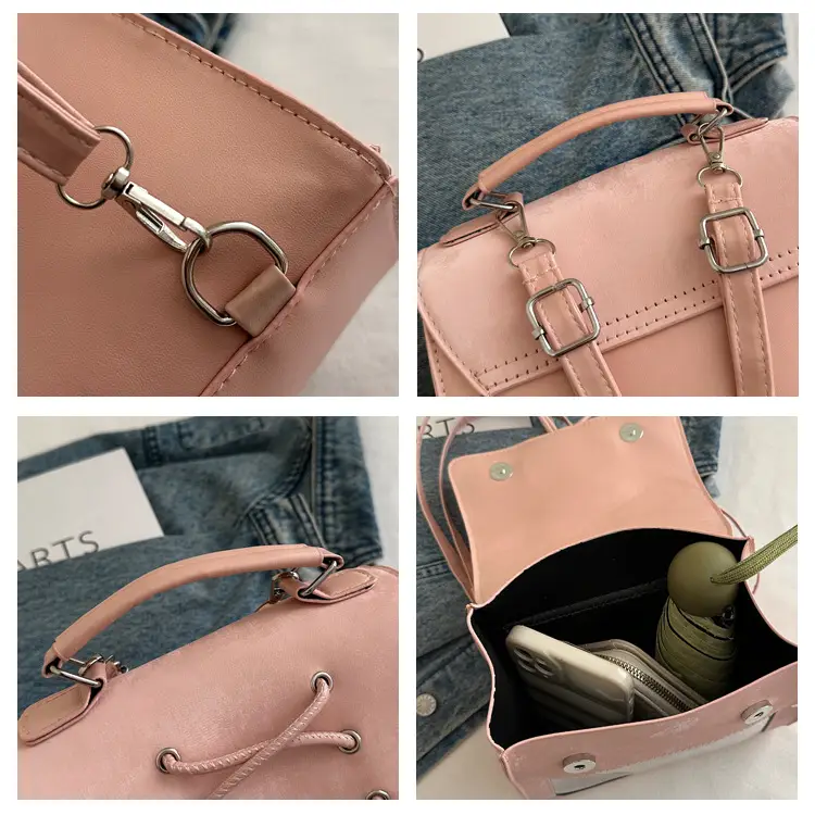 New Japanese Style Cream Pain Bag for Women — feature 8