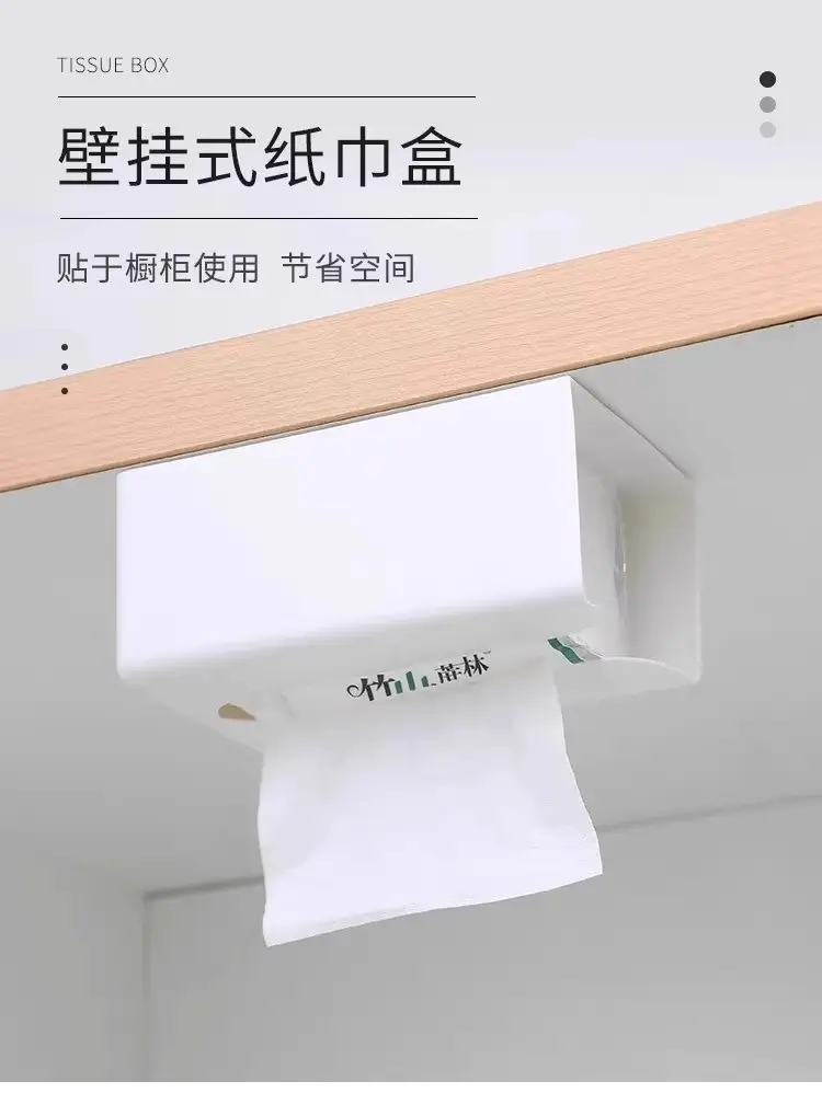 Wall-Mounted Toilet Tissue Box Amber 12x16cm — feature 4