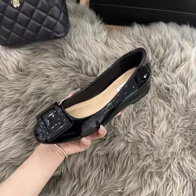 Petite Square Buckle Shoes for Women 2025 Spring — feature 5