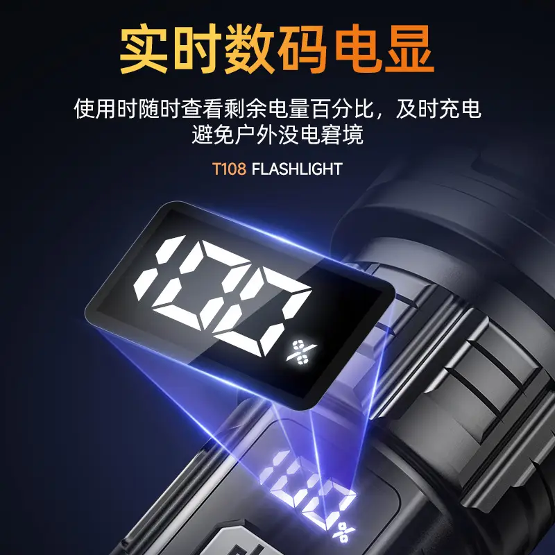 Ultra Bright Laser Cannon Flashlight for Outdoor Use - Image 9